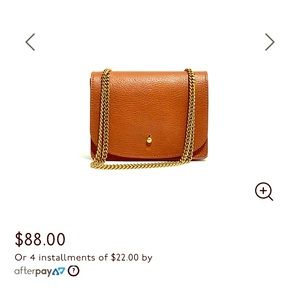 Madewell crossbody chain bag